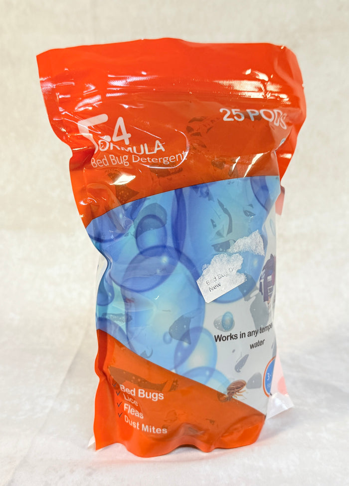 Formula 4 Bed Bug Detergent - 25 Pods - Brand New!