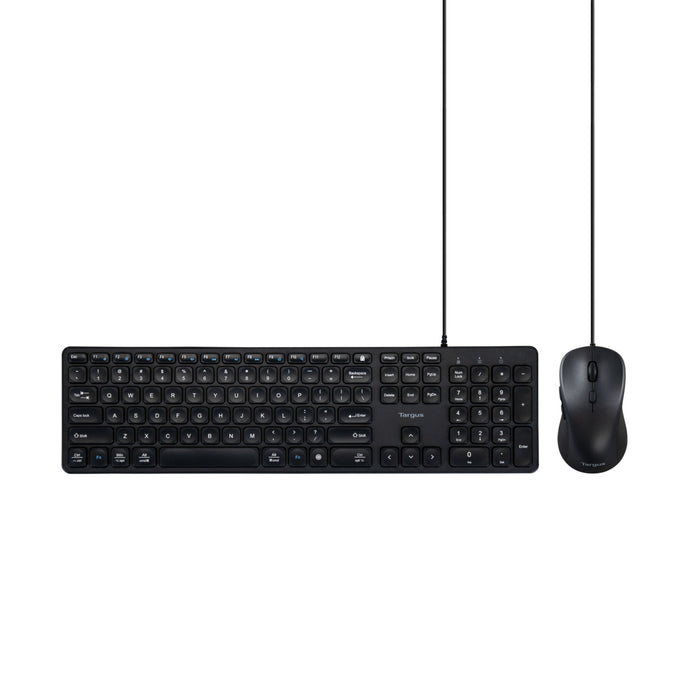 Full-Size Wired EcoSmart® Keyboard & Mouse Combo