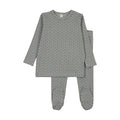 Gem Stripe Lounge Set-Light Blue