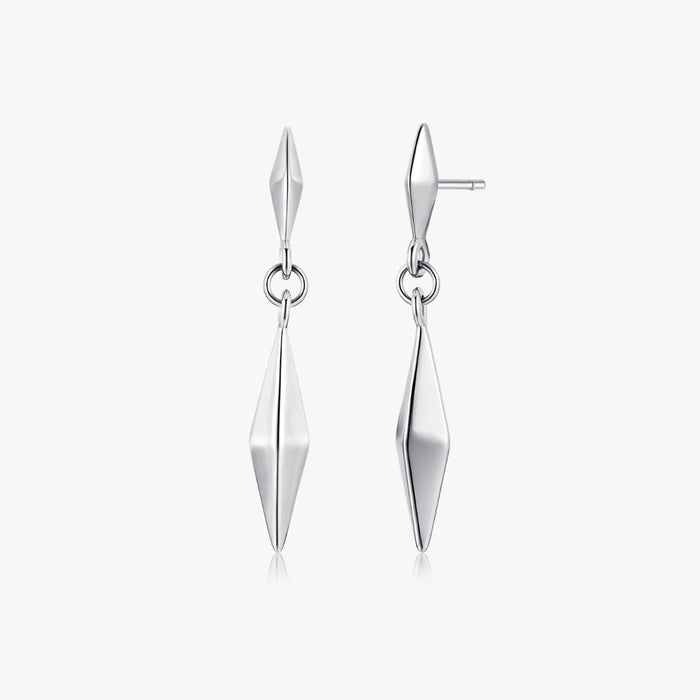 Geometric Drop Earrings (Greek Inspired Collection) - Flaire & Co.