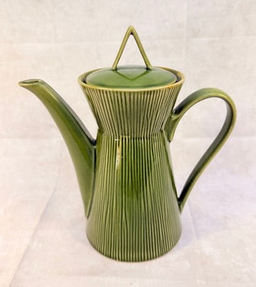 Gibson Home Green Ceramic Coffee Server