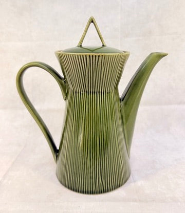 Gibson Home Green Ceramic Coffee Server