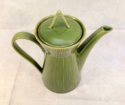 Gibson Home Green Ceramic Coffee Server