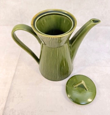 Gibson Home Green Ceramic Coffee Server
