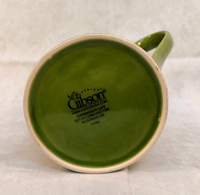 Gibson Home Green Ceramic Coffee Server