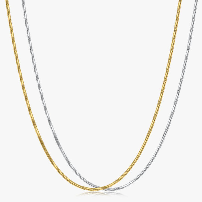 Giselle Simple Chain Necklaces - Flaire & Co.