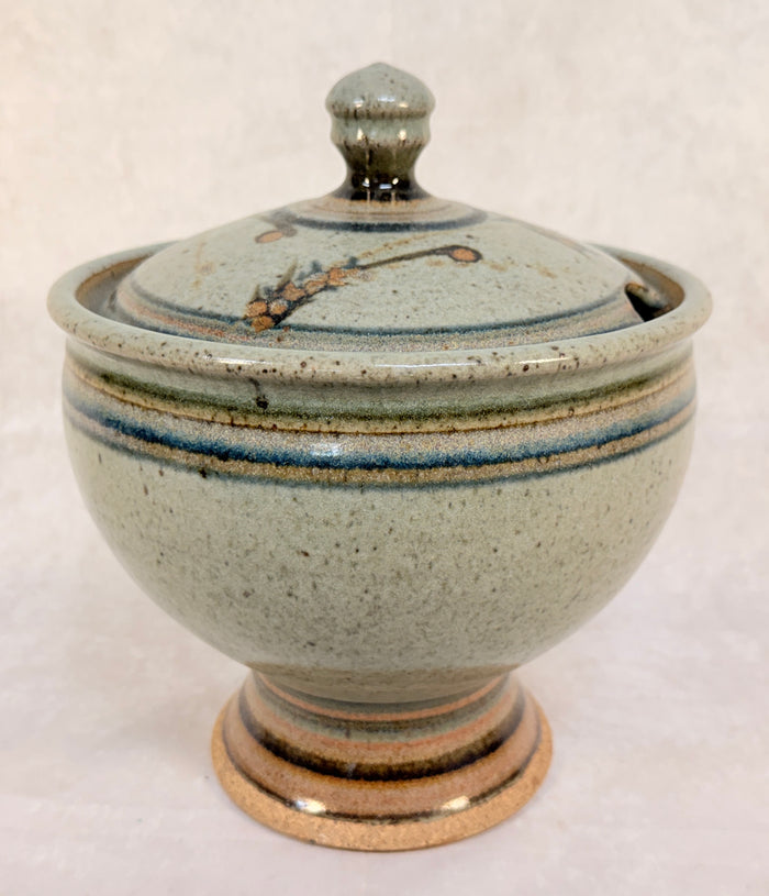 Glazed Stoneware Soup Tureen
