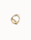 Grateful Open Circle Ring
