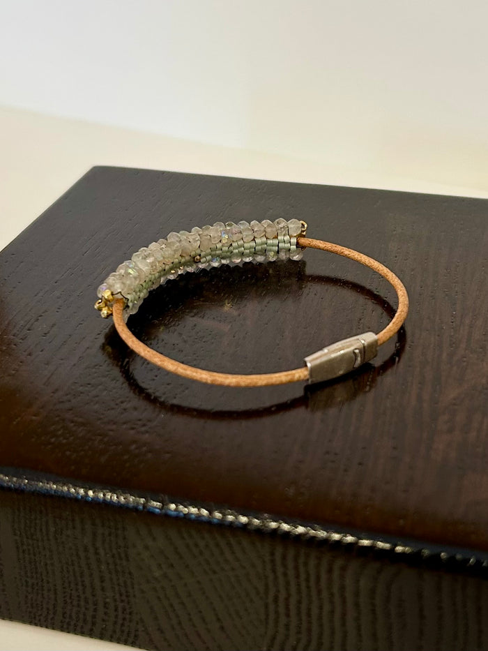 Green Amethyst Bracelet
