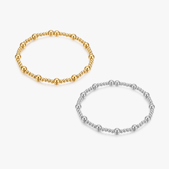 Hailey Stretch Beaded Bracelet - Flaire & Co.