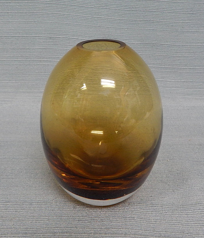 Hand-Blown Glass Vase