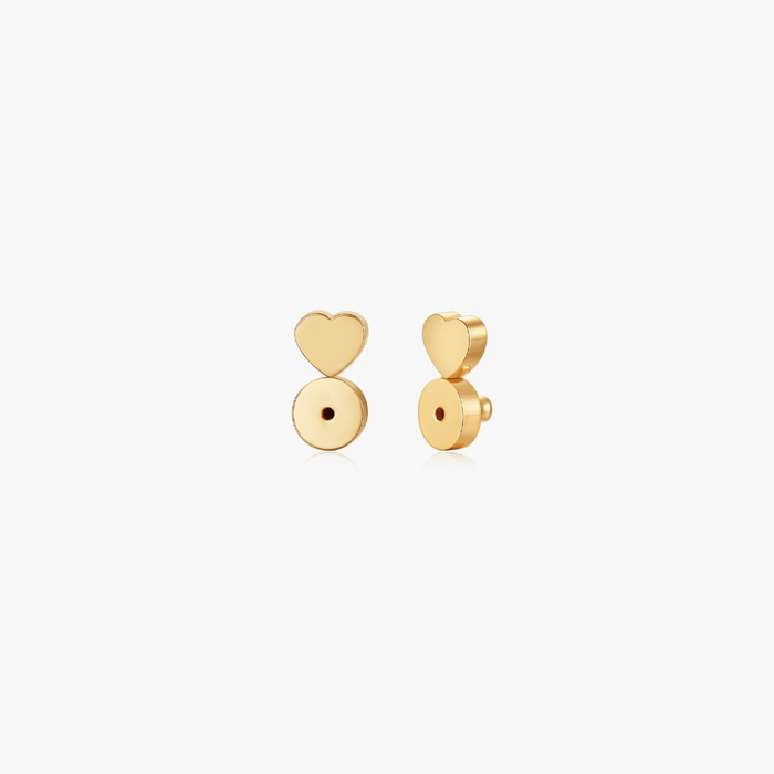 Heart "Lifting" Earring Backings - Flaire & Co.