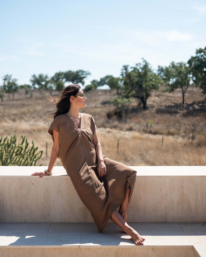 Ibiza Kaftan Dress - The Riviera Towel Company