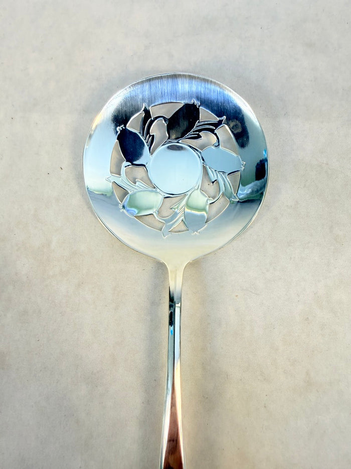 International Silver - Silver Plate Cranberry Set