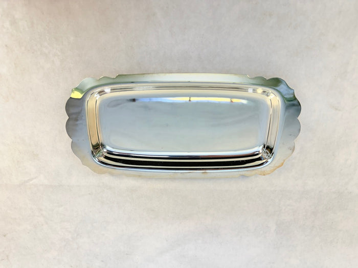 International Silver - Silver Plate Cranberry Set