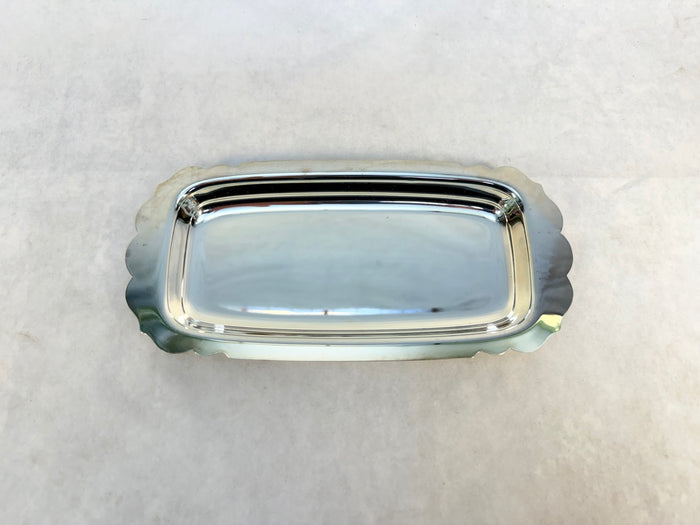 International Silver - Silver Plate Cranberry Set