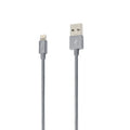 iStore Lightning Charge 4ft (1.2m) Braided Cable (Space Gray)