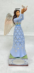 Jim Shore Heartwood Creek Bereavement Angel with Dove Figurine