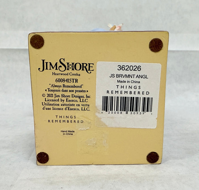 Jim Shore Heartwood Creek Bereavement Angel with Dove Figurine