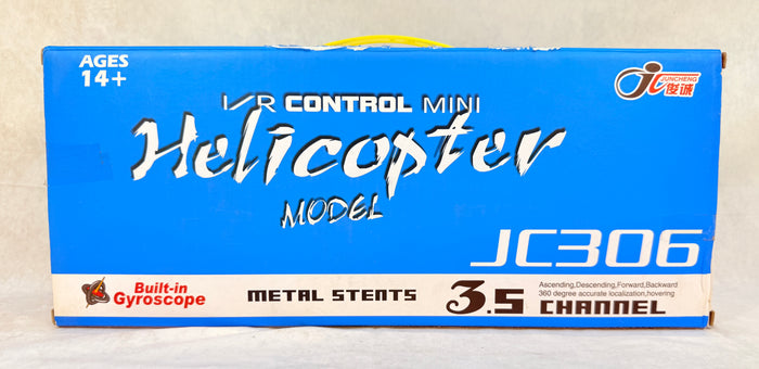 Juncheng VR Control Mini Helicopter JC306 - Red, Brand New!