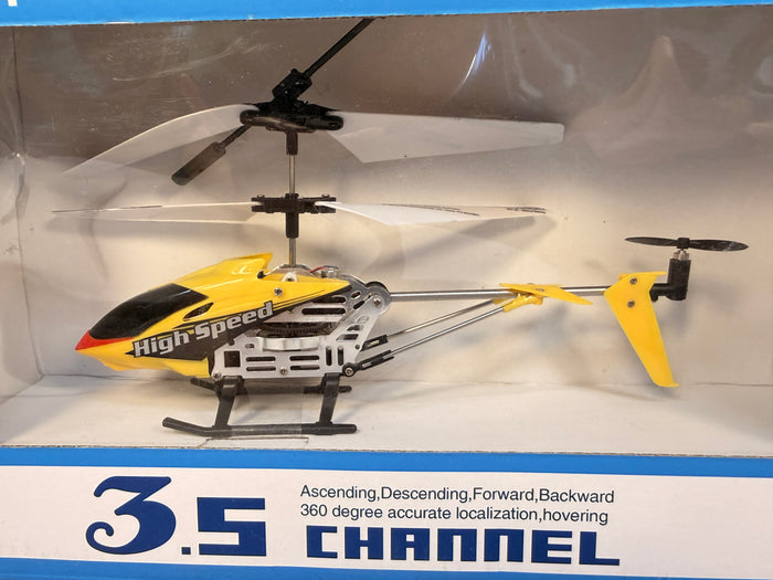 Juncheng VR Control Mini Helicopter JC306 - Yellow, Brand New!