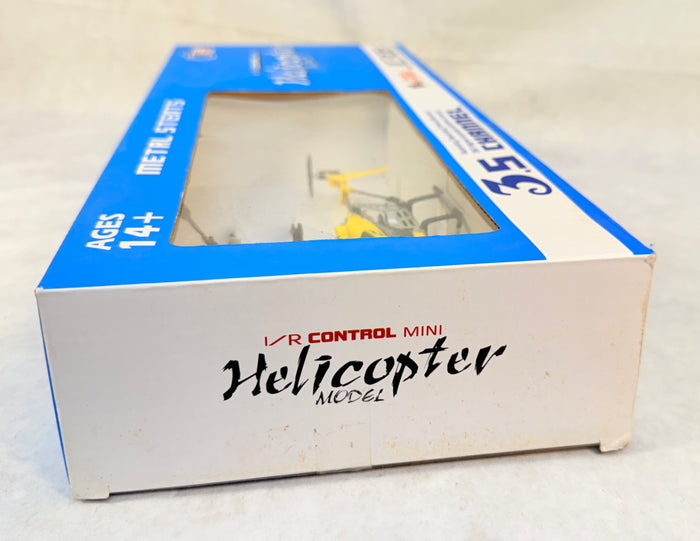 Juncheng VR Control Mini Helicopter JC306 - Yellow, Brand New!