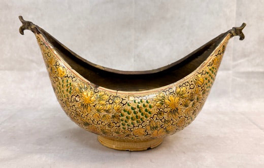 Kashmiri Kashkul Beggar's Bowl