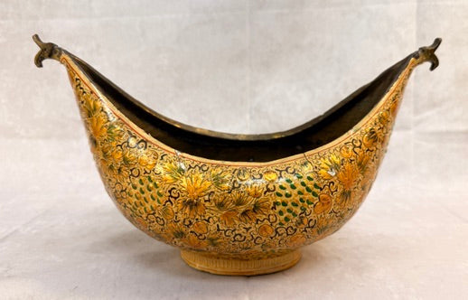 Kashmiri Kashkul Beggar's Bowl