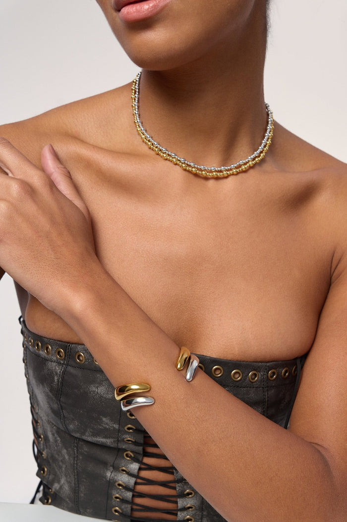 Kayla Adjustable Claw Cuff Bangle - Flaire & Co.