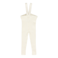 Knit Suspender Leggings - Ivory