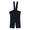 Knit Suspender Shorts - Navy