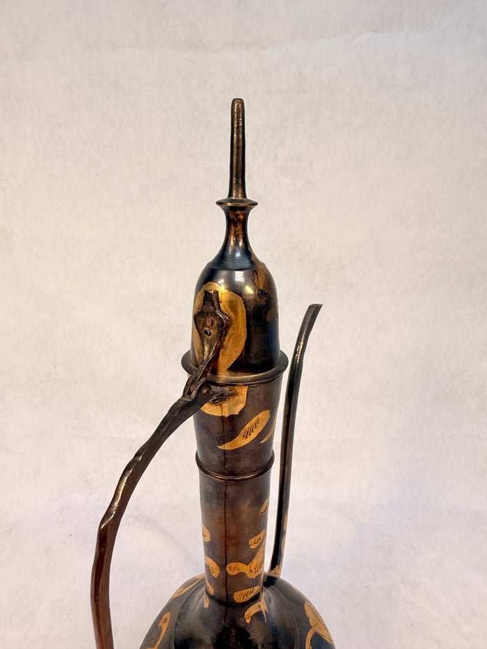 Large Indian Brass Pitcher