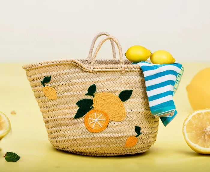 Lemon Beach Bag