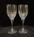 Lenox Starlight Crystal 9" Water Goblets - Lot of 2