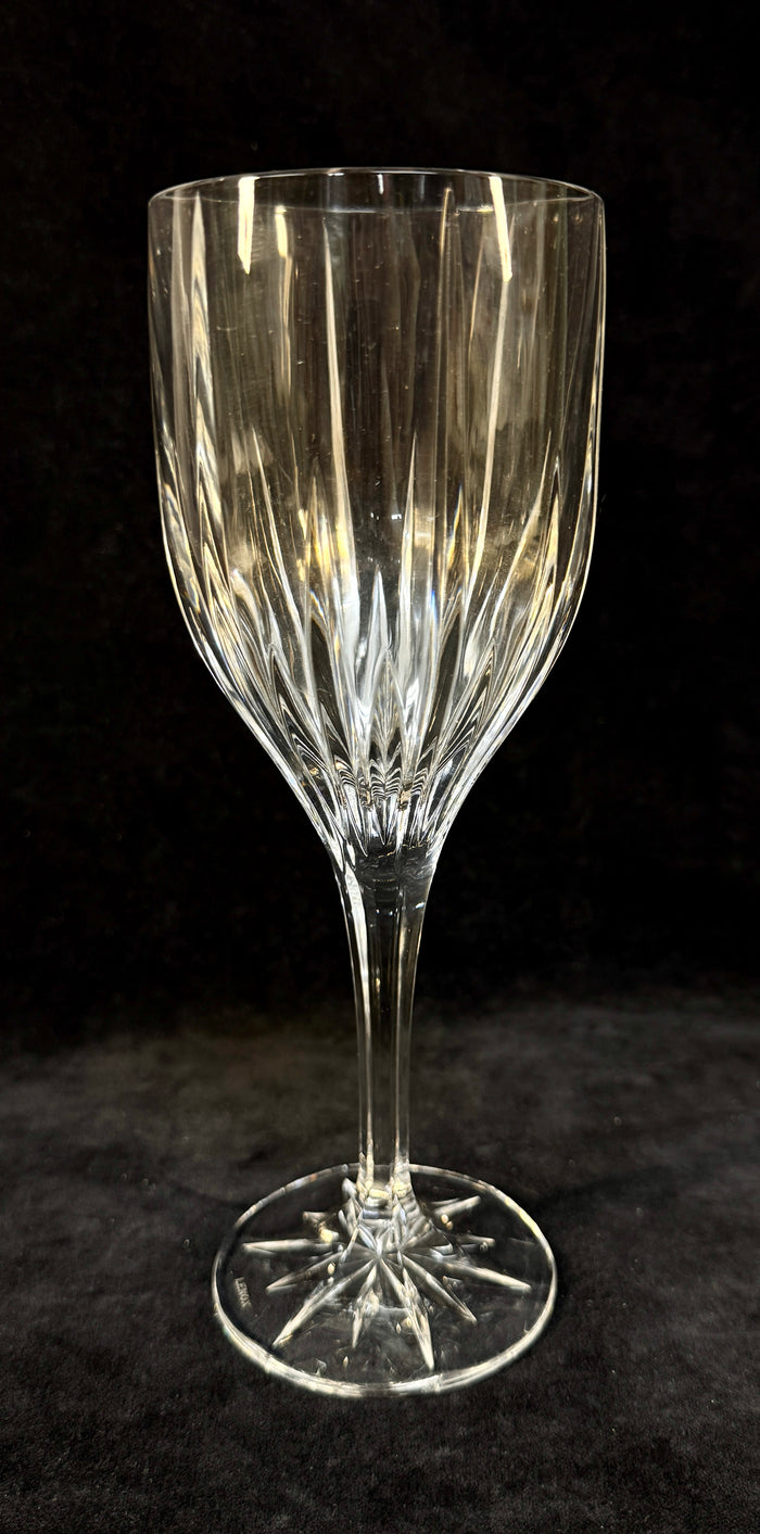 Lenox Starlight Crystal 9" Water Goblets - Lot of 2
