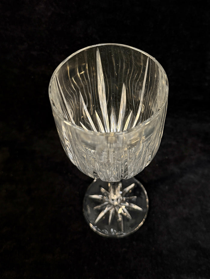 Lenox Starlight Crystal 9" Water Goblets - Lot of 2