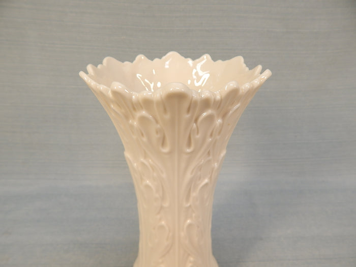 Lenox USA 8.5" Woodland Leaves Vase