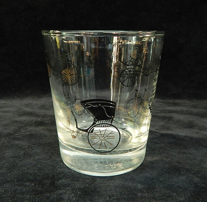 Libbey Carriages Rocks Glasses - Set of 5