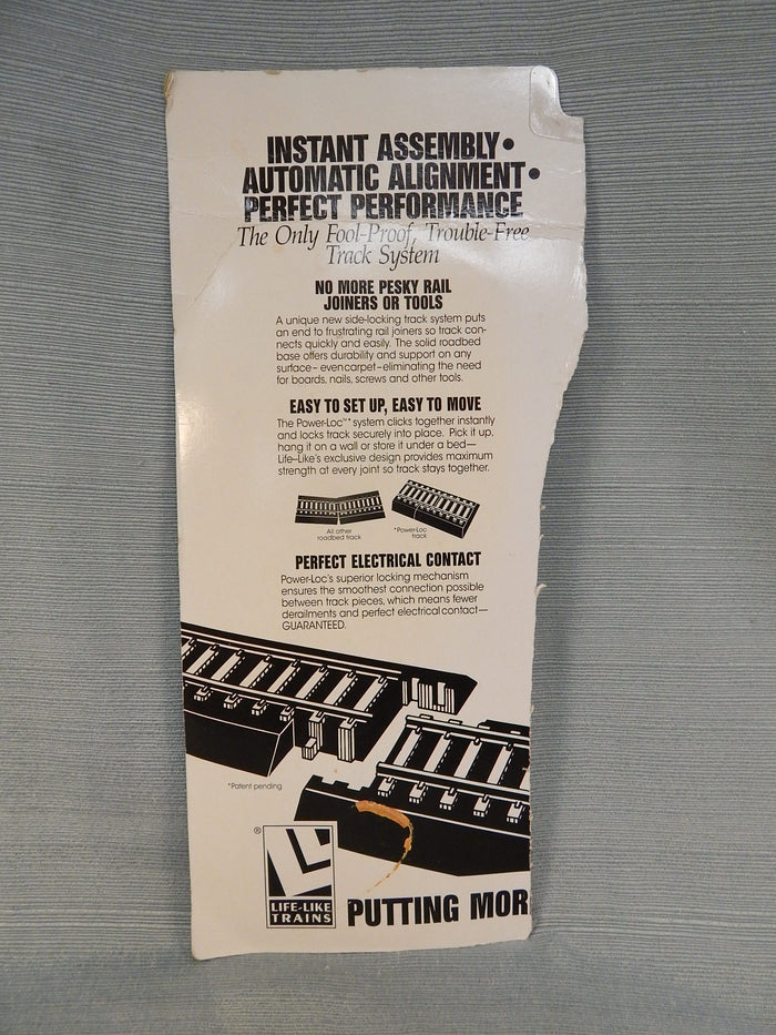Life-Like HO Scale Power Loc Track Expander Set