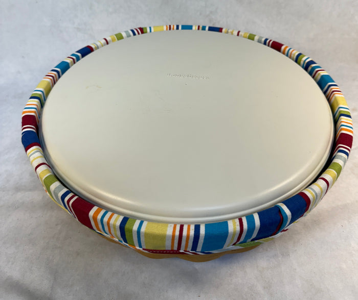 Longaberger 2001  Serve Around Basket with Liners & Lid