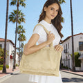 Low Key Raffia Tote