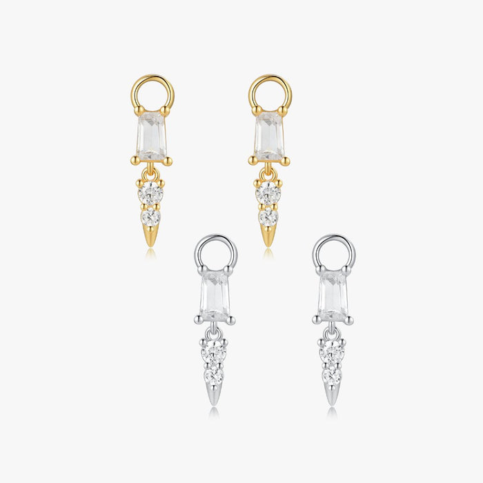 Lucia Hoop Charms - Flaire & Co.