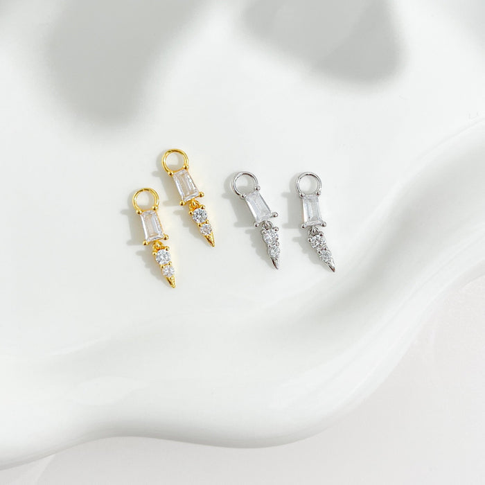 Lucia Hoop Charms - Flaire & Co.