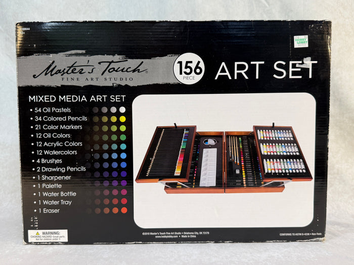 Master's Touch 156-Piece Art Set - Brand New!