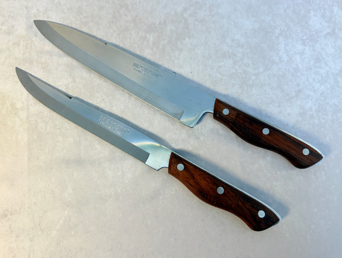 Maxam Stainless Steel Knife Set Japan - Like New!