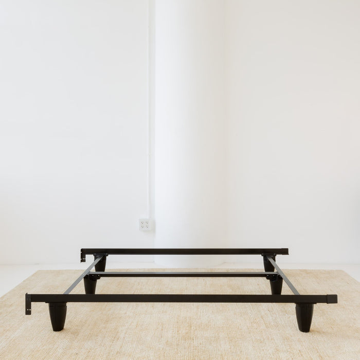 Avocado Green Mattress Metal Bed Frame Rails Strong Upcycled Steel