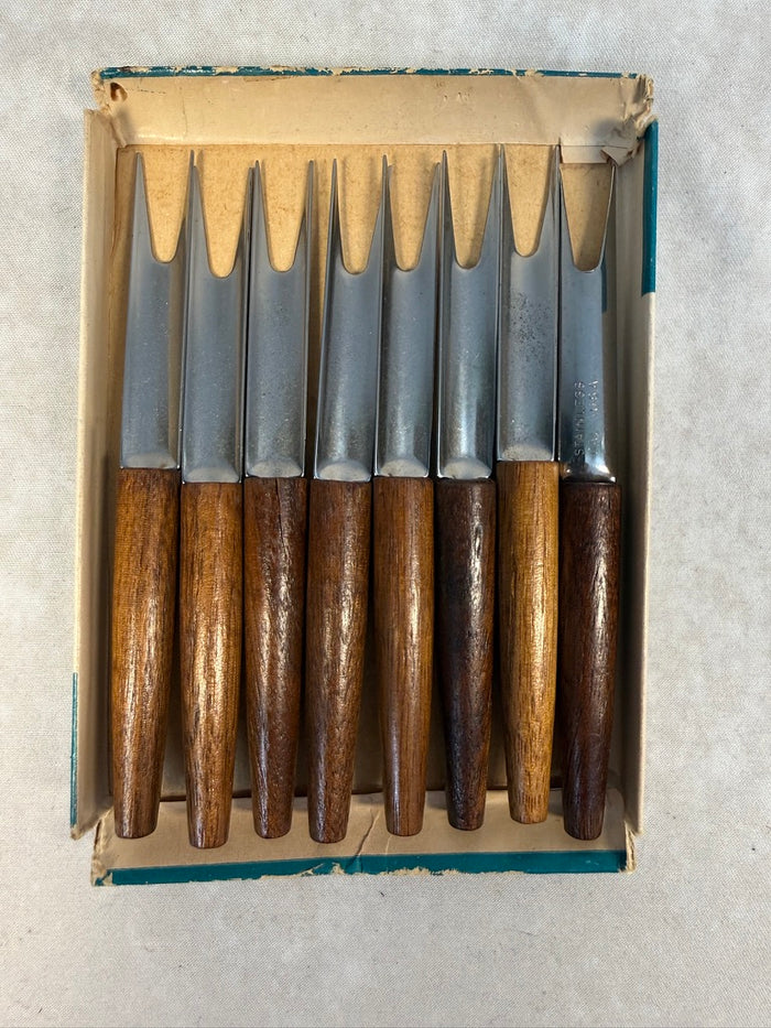Mid-Century Modern Party Forks - set of 8