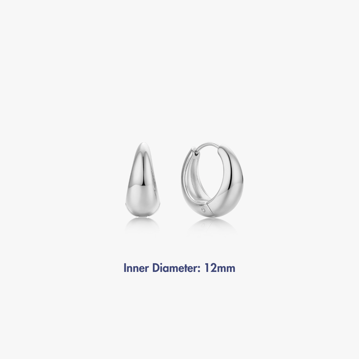 Silver / Large (12mm)