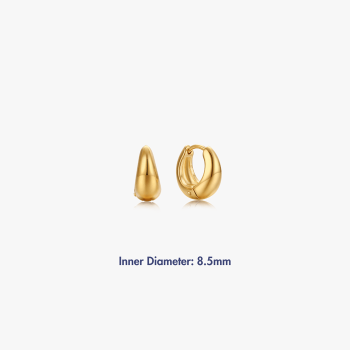 Gold / Small (8.5mm)