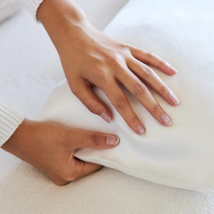 Avocado Green Mattress Silk Mini Pillowcase for hydrated skin and hair